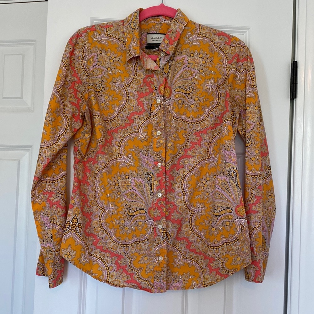 J.Crew collection blouse